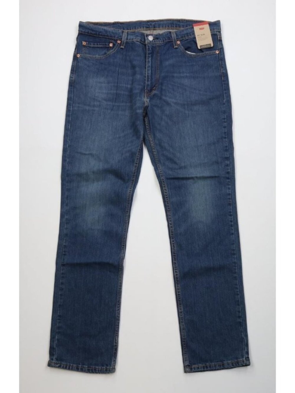 Deadstock Y2K Levis 511 Mens Size 38x32 Slim Fit Stretch Denim Jeans Blue